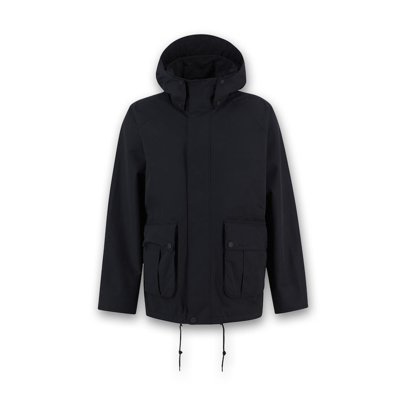 Barbour - Re-Engineered Spey Showerproof Jacket in Black