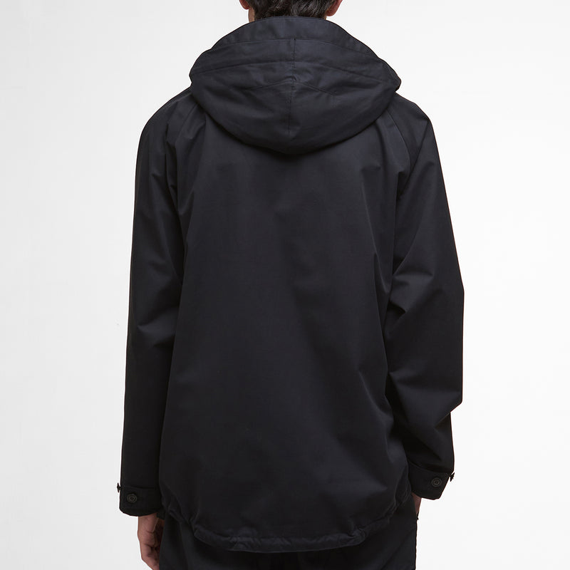 Barbour - Re-Engineered Spey Showerproof Jacket in Black
