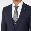 Remus - Luca Slim 3 Piece Suit in Navy - Nigel Clare