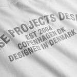Norse Projects - Organic Arch Print T-Shirt in White - Nigel Clare