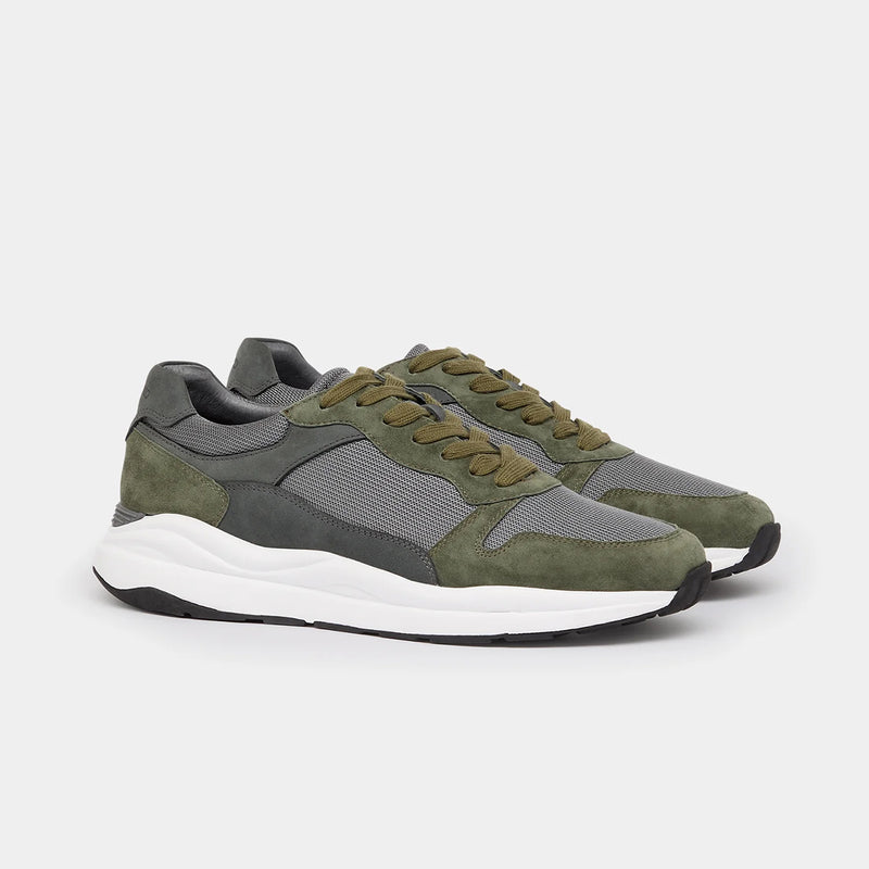 Remus - Albi Suede Trainers in Green