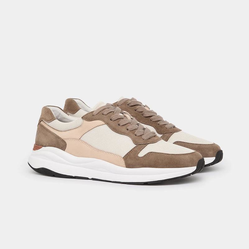 Remus - Albi Suede Trainers in Taupe