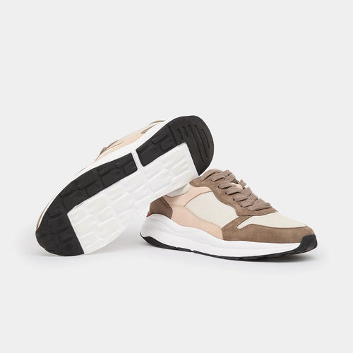 Remus - Albi Suede Trainers in Taupe