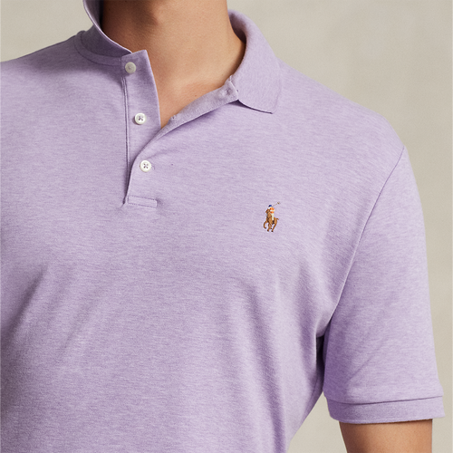 Ralph Lauren - Custom Slim Fit Soft Cotton Polo Shirt in Lilac