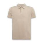Remus - Relaxed Fit Tencel Polo in Stone