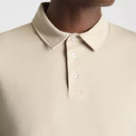 Remus - Relaxed Fit Tencel Polo in Stone