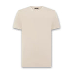 Remus - Plain Stretch T-Shirt in Cream