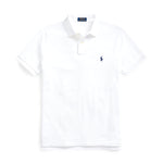 Ralph Lauren - Custom Slim Fit Mesh Polo Shirt in White - Nigel Clare
