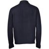 Gran Sasso - Button Through Knitted Jacket in Navy