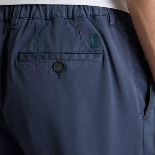 Remus - Elliott Straight Leg Cotton-Tencel Blend Chinos in Navy - Nigel Clare