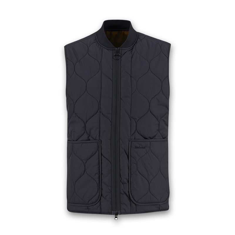 Barbour - Re-Engineered Utility Liddesdale Gilet in Black