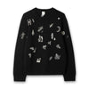 Paul Smith - Merino Wool 'Little Beasts' Sweater in Black