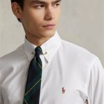 Ralph Lauren - Custom Fit Oxford Shirt in White - Nigel Clare