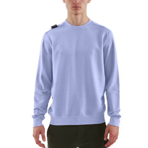MA.STRUM - Core Crew Sweatshirt in Lavender - Nigel Clare