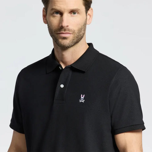 Psycho Bunny - Classic Polo in Black