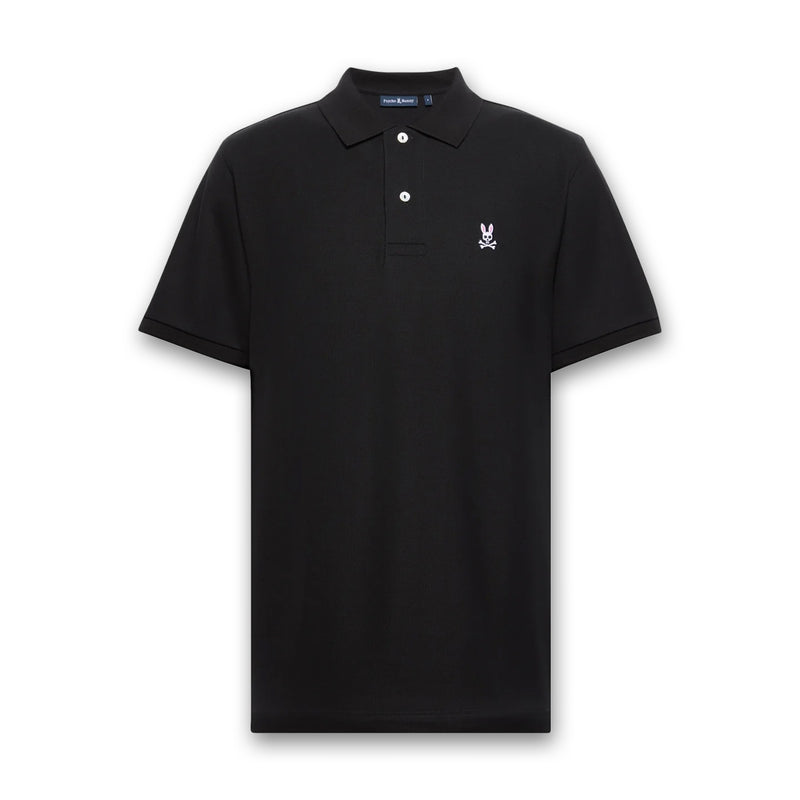 Psycho Bunny - Classic Polo in Black