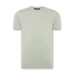 Remus - Plain Stretch T-Shirt in Light Green