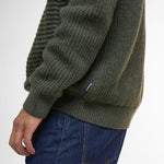 Barbour - Cleveland Crew Neck Jumper in Dark Green