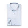 Eton - Contemporary Fit Circle Trim Shirt in Blue