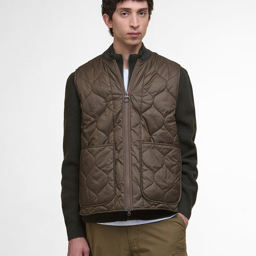 Barbour - Re-Engineered Utility Liddesdale Gilet in Olive