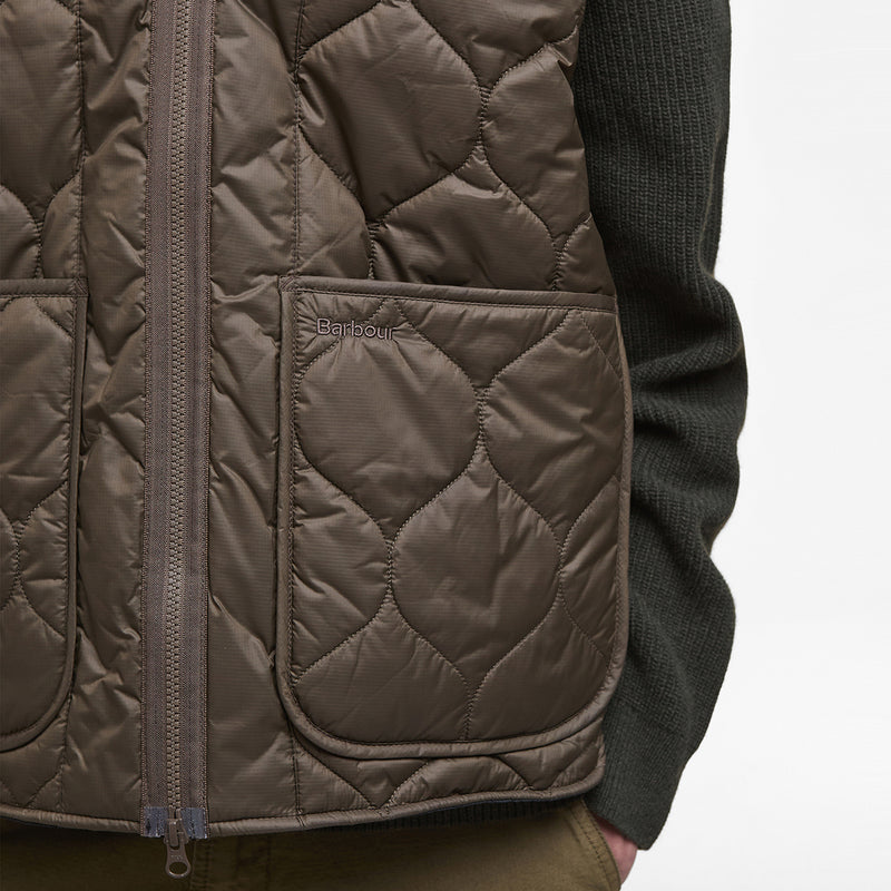 Barbour - Re-Engineered Utility Liddesdale Gilet in Olive