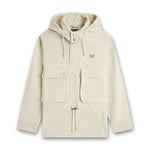 Fred Perry - Coaches Smock Jacket in Oatmeal