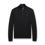 Ralph Lauren - Wool Quarter-Zip Sweater in Black