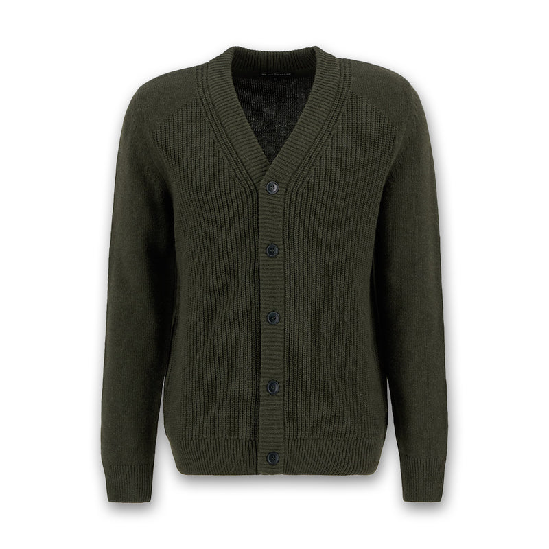 Barbour - Mainland Cardigan in Olive