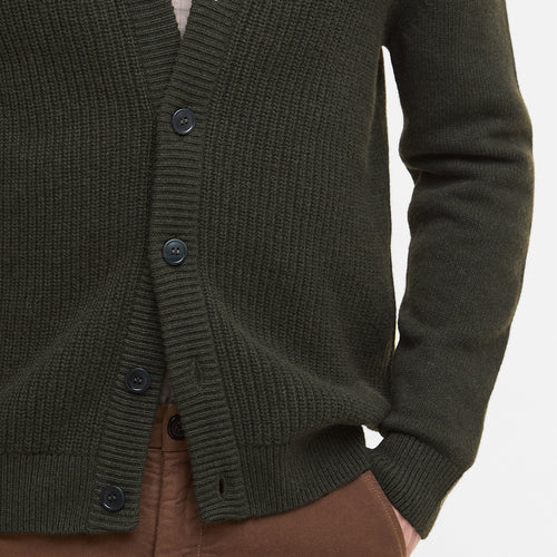 Barbour - Mainland Cardigan in Olive