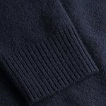 Norse Projects - Merino Lambswool Polo in Dark Navy - Nigel Clare