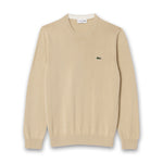 Lacoste - Crew Neck Sweater in Beige