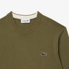 Lacoste - Crew Neck Sweater in Khaki Green