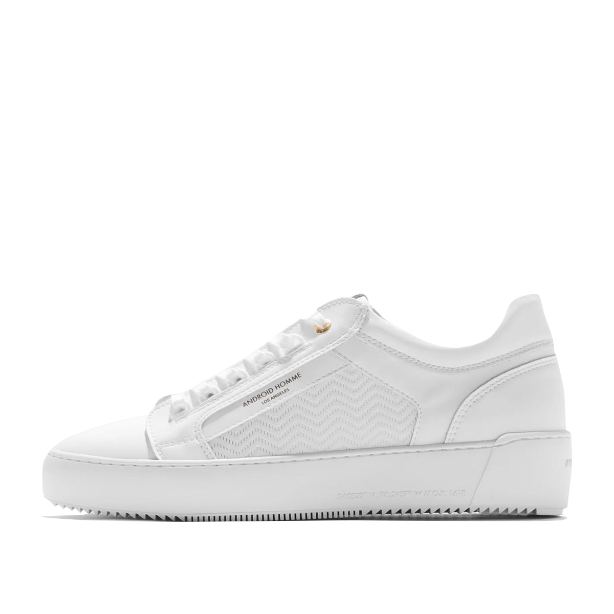 Android Homme Venice Trainers in White - Main Image