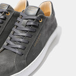 Android Homme - Zuma Suede Trainers in Grey - Nigel Clare