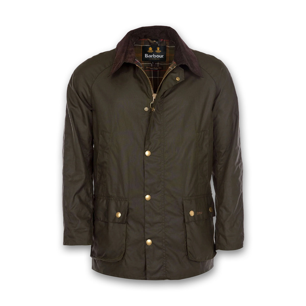 Barbour ashby deals wax jacket olive