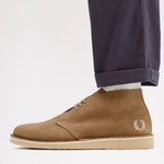 Fred Perry - Hawley Suede Desert Boot in Marsh Brown