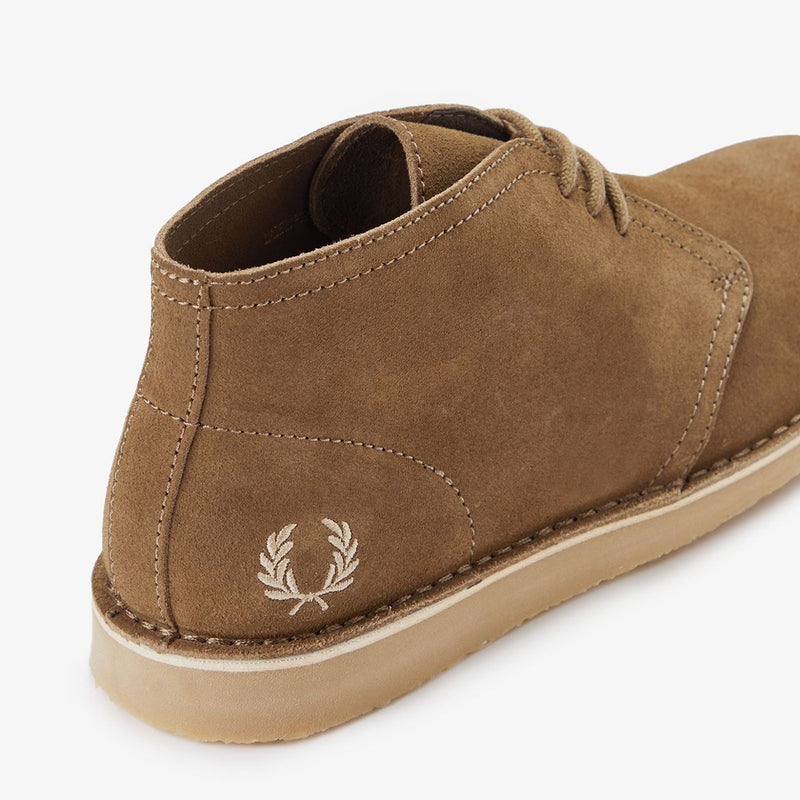 Fred Perry - Hawley Suede Desert Boot in Marsh Brown