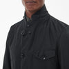 Barbour - Beacon Sports Wax Jacket in Black - Nigel Clare