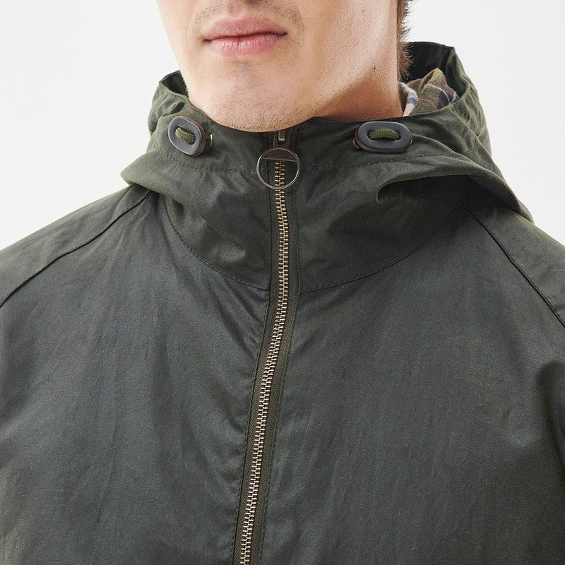 Reelin Wax Jacket Barbour Beacon Hooded Jacket Hooded Jacket North