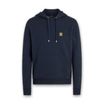 Belstaff - Cotton Fleece Hoodie in Dark Ink