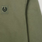 Belstaff - Cotton Fleece Sweatshirt in Surplus Green