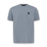 Belstaff - Cotton Jersey T-Shirt in Blue Flint