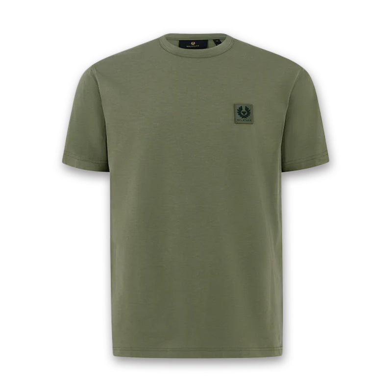 Belstaff - Cotton Jersey T-Shirt in Surplus Green