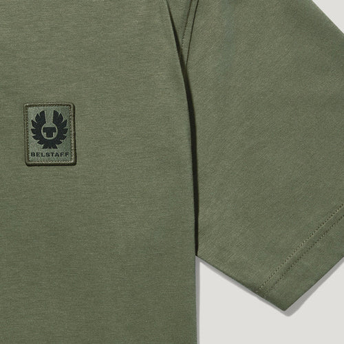 Belstaff - Cotton Jersey T-Shirt in Surplus Green