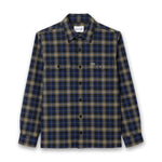 Lacoste - Oversized Check Overshirt in Navy