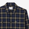 Lacoste - Oversized Check Overshirt in Navy