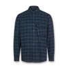 Belstaff - Scale Check Shirt in Navy/Charcoal - Nigel Clare