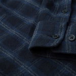 Belstaff - Scale Check Shirt in Navy/Charcoal - Nigel Clare