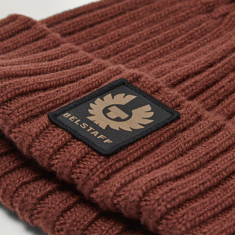 Belstaff - Watch Beanie Hat in Deep Copper