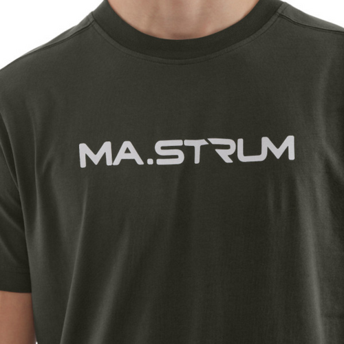 MA.STRUM - Chest Print T-Shirt in Oil Slick - Nigel Clare